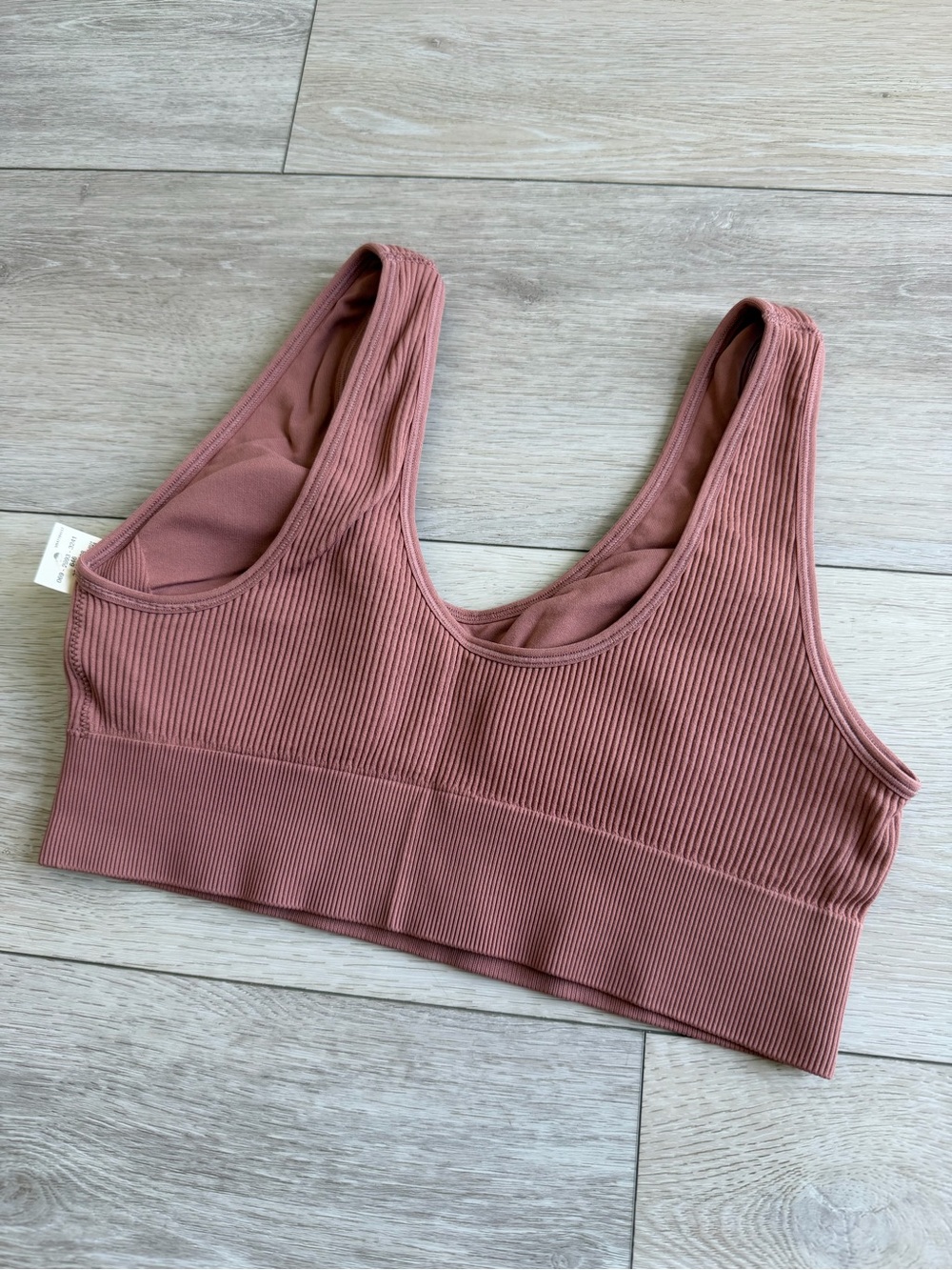 American Eagle Aerie women's ribbed sports bra size large - Picture 4 of 4